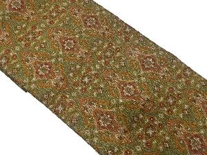 菱華紋織り出し名古屋帯